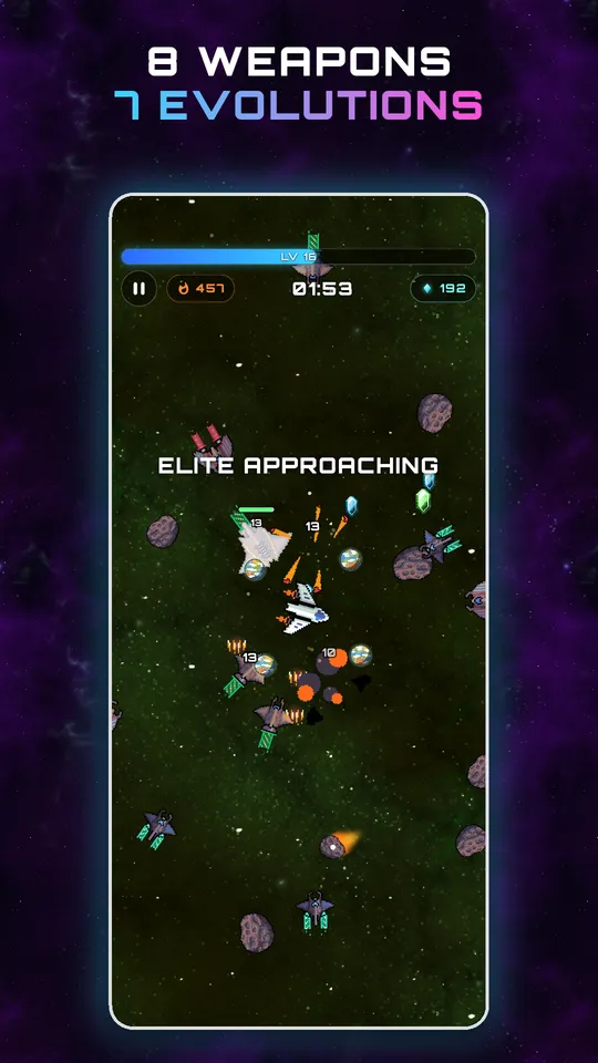 Elite enemies and comet storms